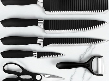 Jogo de Facas Profissional Kit 6 Peças