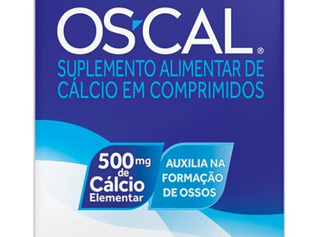 Mobility Os-Cal Cálcio 500Mg 60 Comprimidos