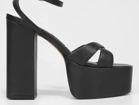 Sandália Couro Santa Lolla Salto Bloco