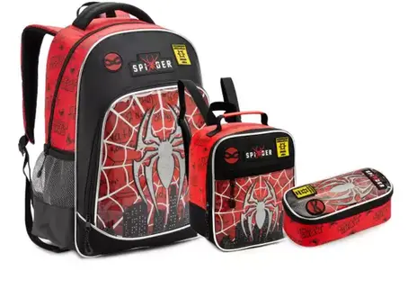 Kit de Mochila Escolar Infantil masculino