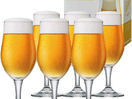 Jogo de Taças de Cerveja 265ml 6 Pcs