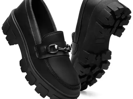 Mocassim Feminino Tratorado Oxford