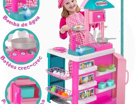 Brinquedo Cozinha Gourmet Infantil Completa