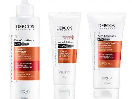 Vichy shampoo + condicionador + Leave In