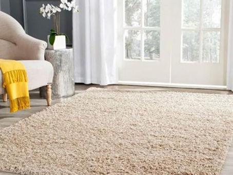 Tapete Furry Bege Casa Dona 2.00x2.40