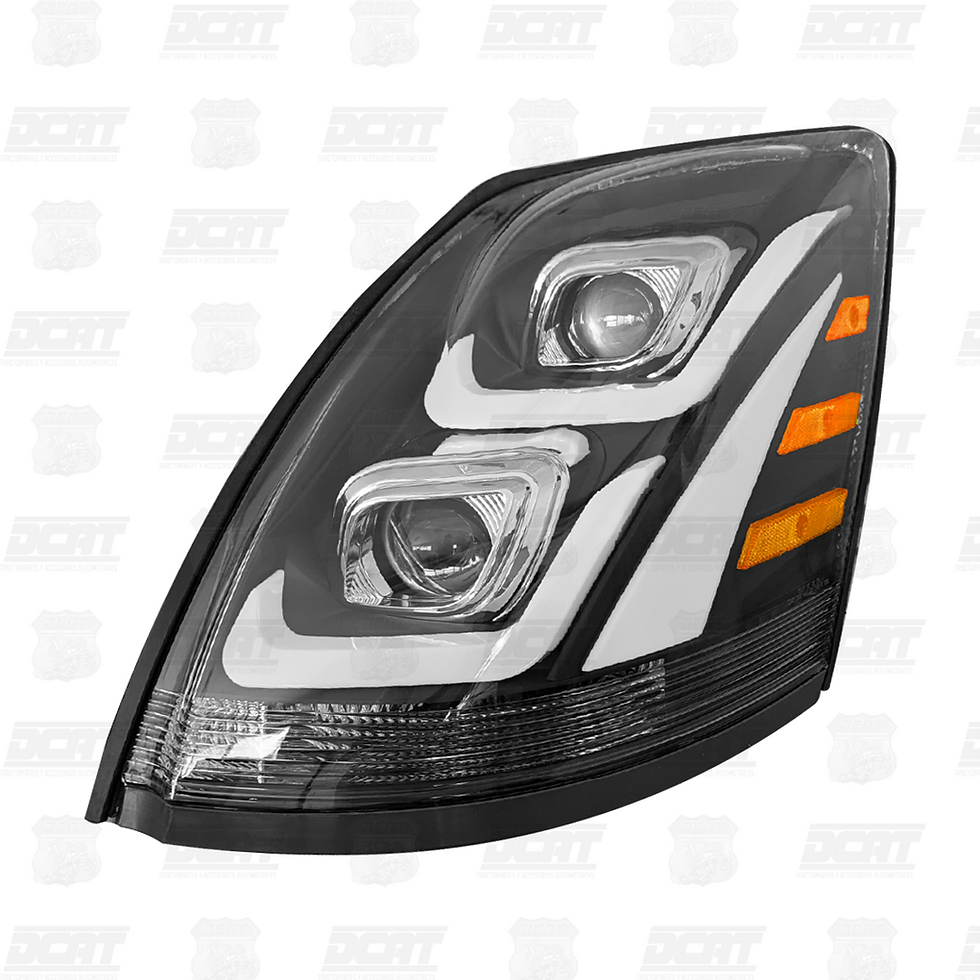 Miniatura: Faro principal LED + GEL, compatible con Volvo VNL y VNX
