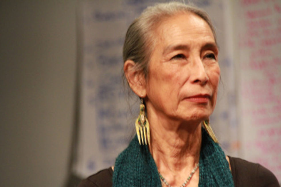 Nobuko Miyamoto at the Pilot Intensive (photo by Luminous Concepts, 2012).