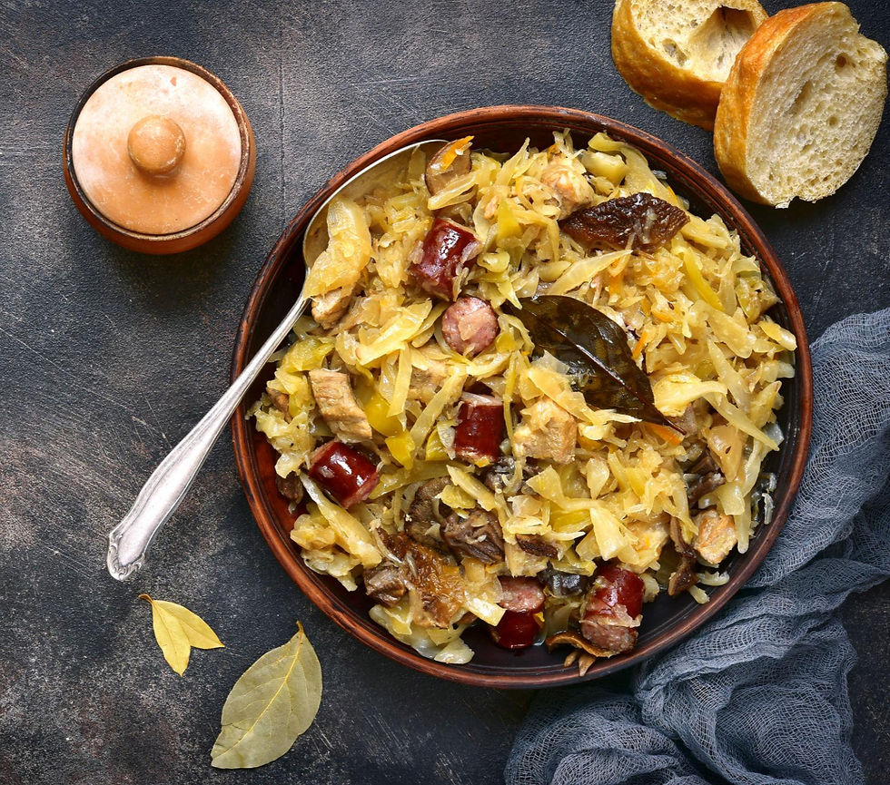 Bigos, where rich flavors and family traditions come together