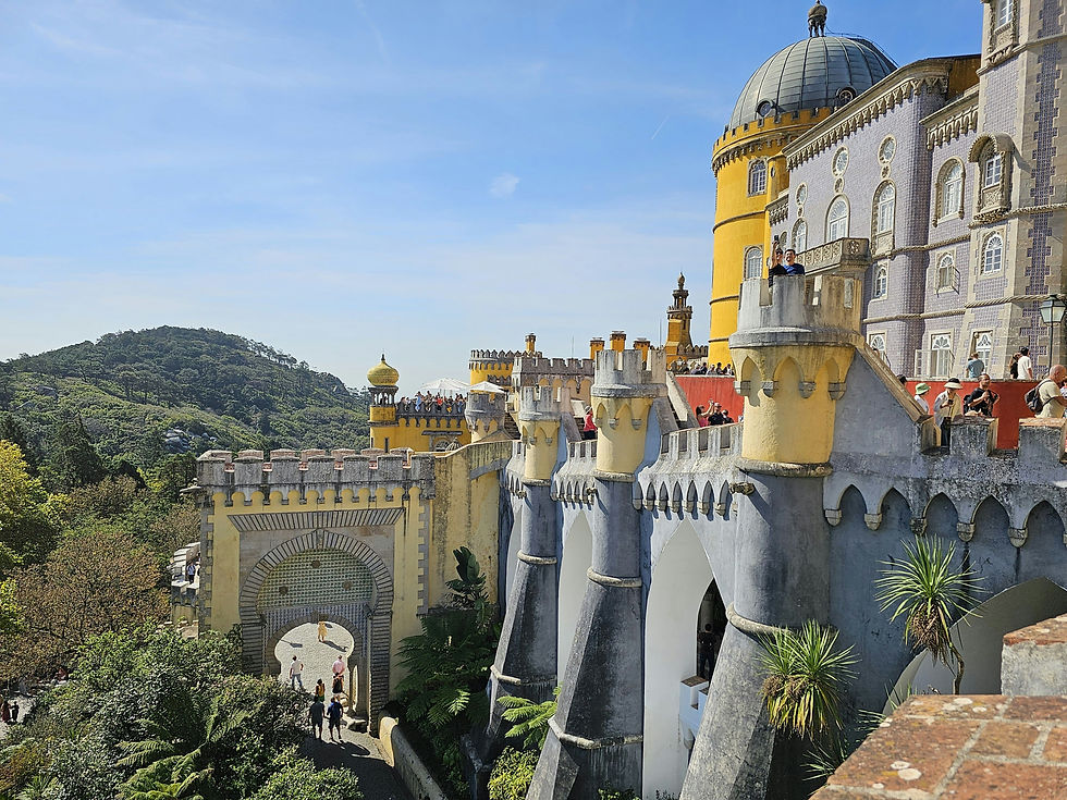 The magical town of Sintra, home to fairy-tale palaces