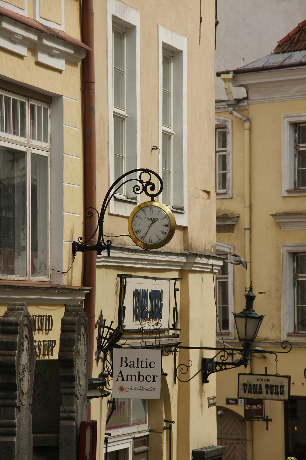 artisan souvenirs like Baltic amber jewelry or handmade ceramics.