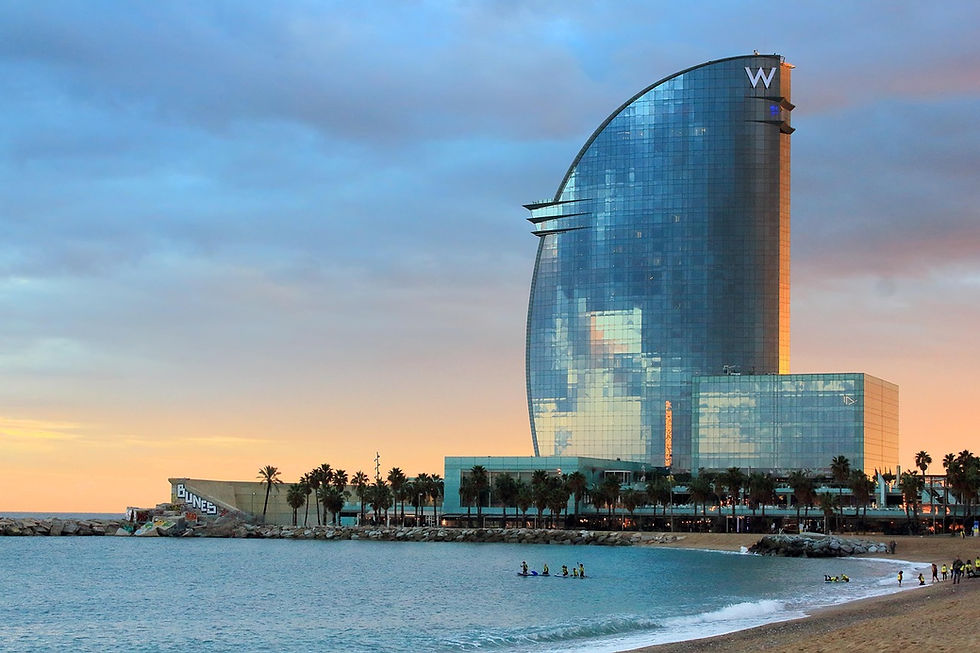 Barcelona counting down with music, color, and Mediterranean energy