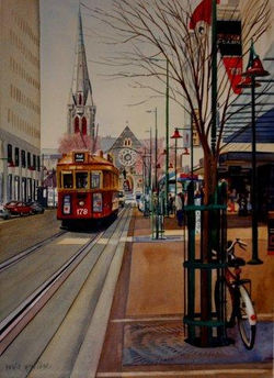 Saturday afternoon on Worcester Boulevard