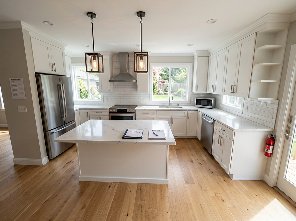 Before You Fall in Love with a New Kitchen Let Homegenix Home Inspection Reveal Hidden Issues