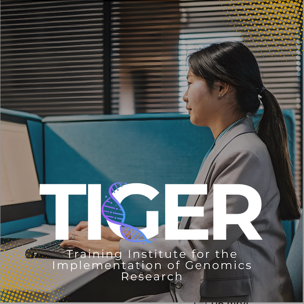 Genomics Student cover for TIGER course