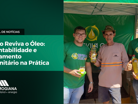 Projeto Reviva o Óleo: Sustentabilidade e Engajamento Comunitário na Prática