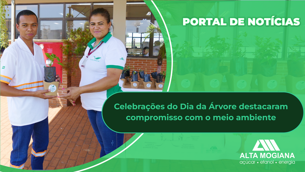 Celebrações do Dia da Árvore destacaram compromisso com o meio ambiente