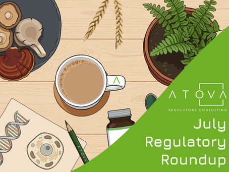 Atova's July Regulatory Roundup! 