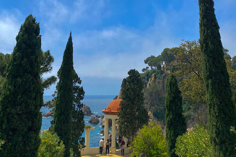 blanes, vue mer