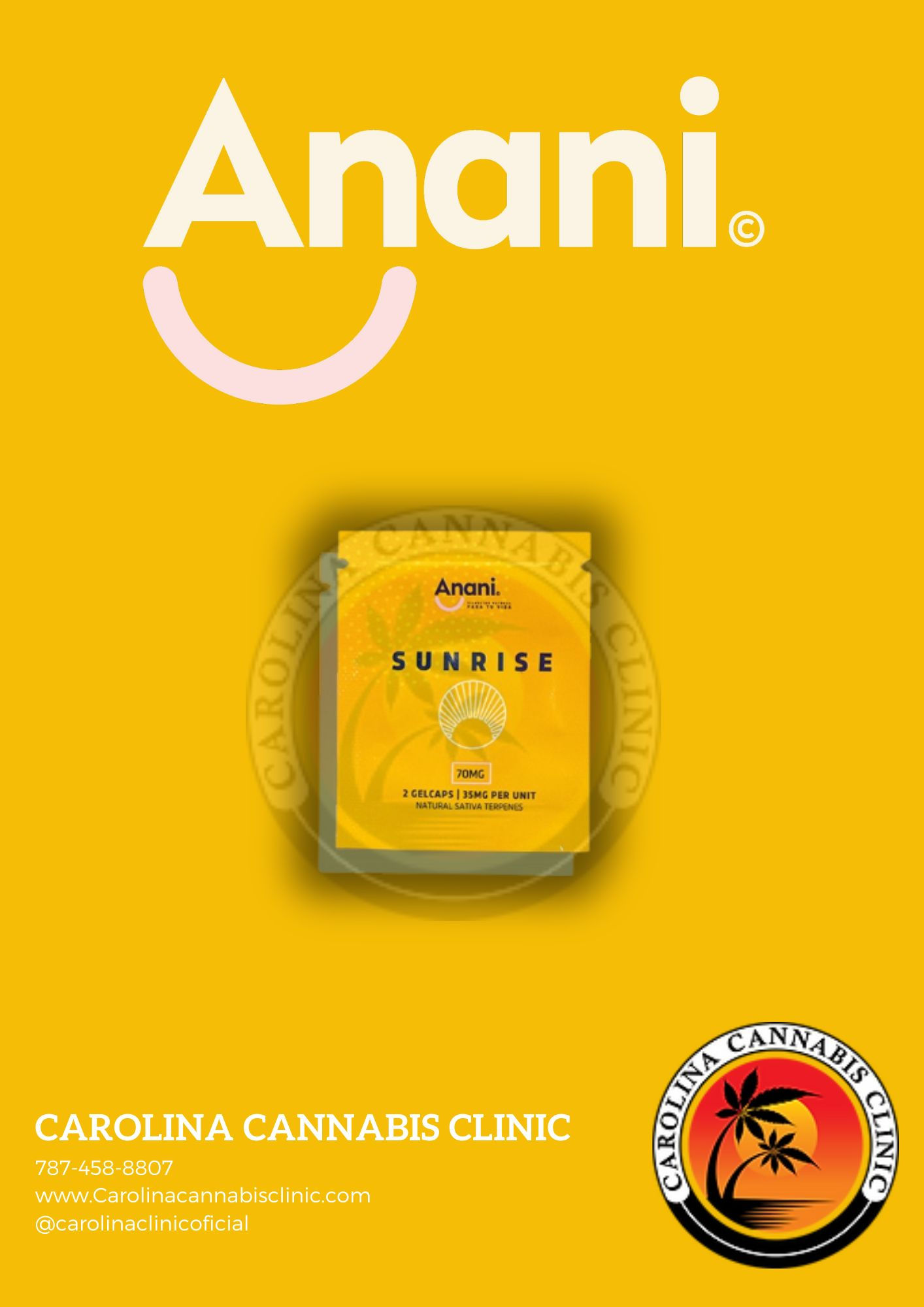 (Anani) Sunrise Capsule 70mg THC