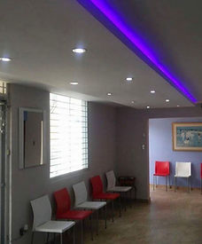 Sala de recepcion del Laboratorio Clinico Rosario en Carolina.