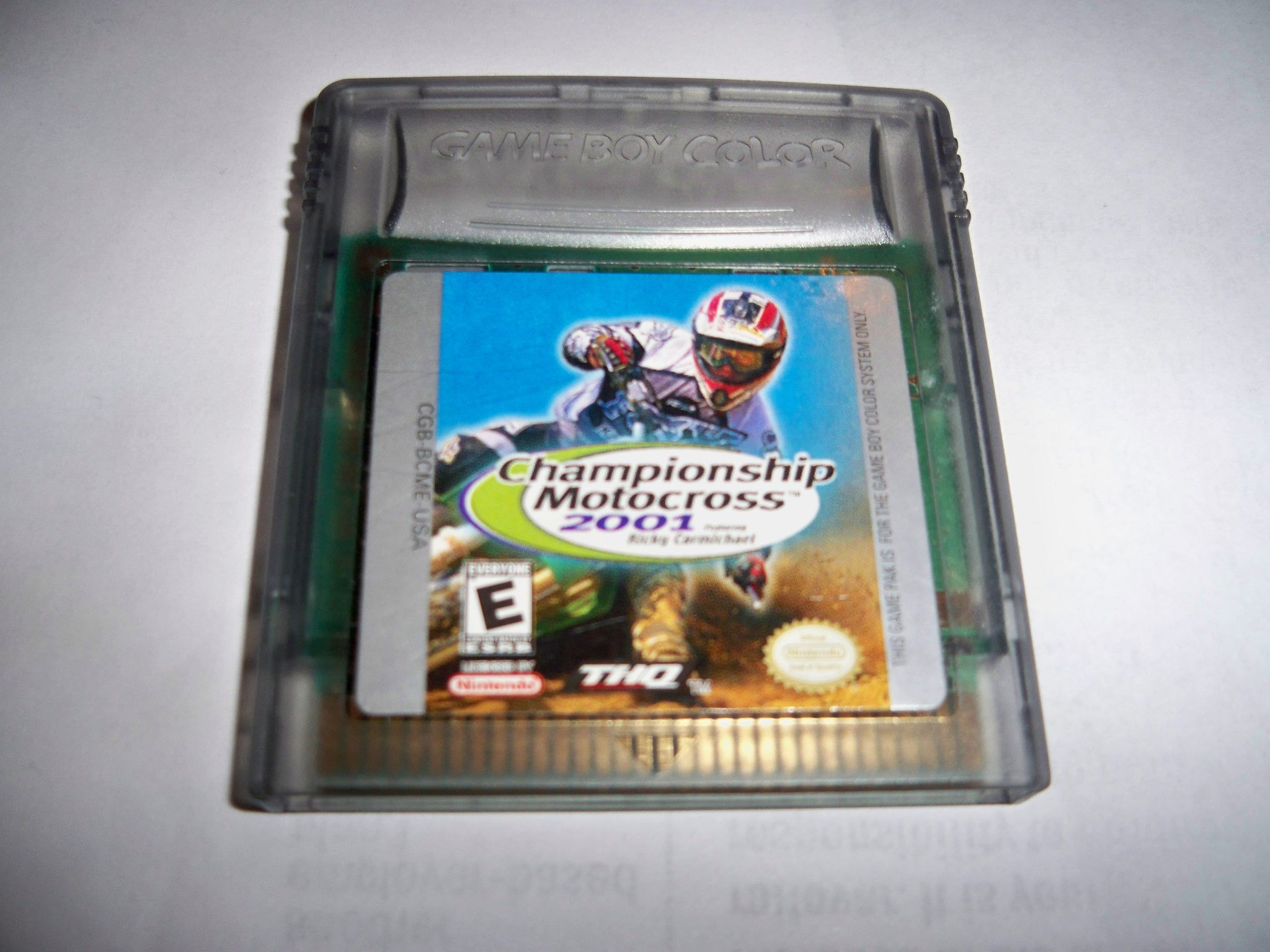 Championship Motocross 2001 - GameBoy Color