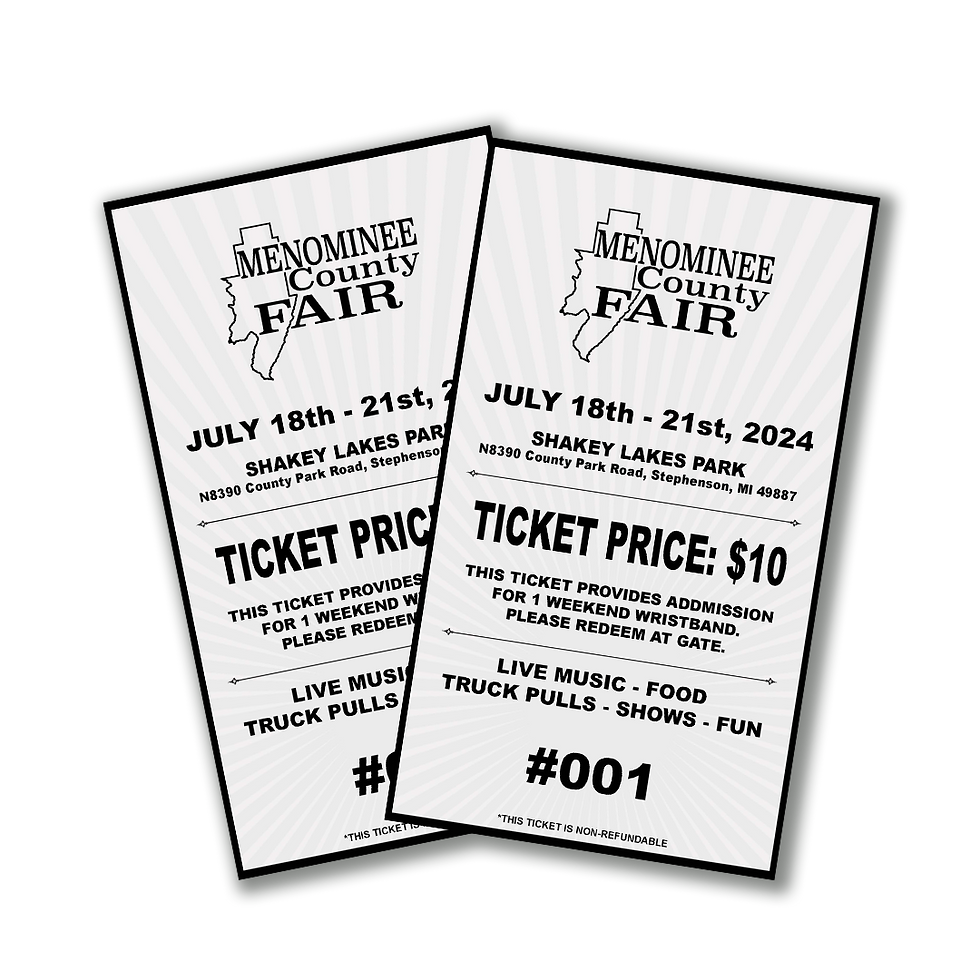 Menominee County Fair 2024