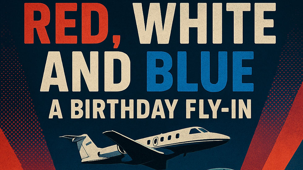 Vance & AFA Air Force Birthday Red, White and Blue Fly-in
