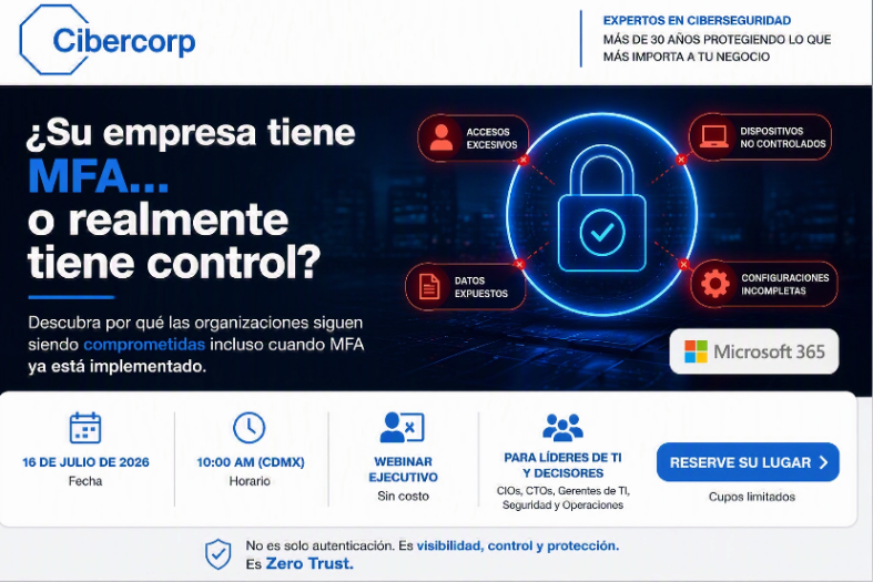 MFA: Su empresa tiene MFA. ¿También tiene control?