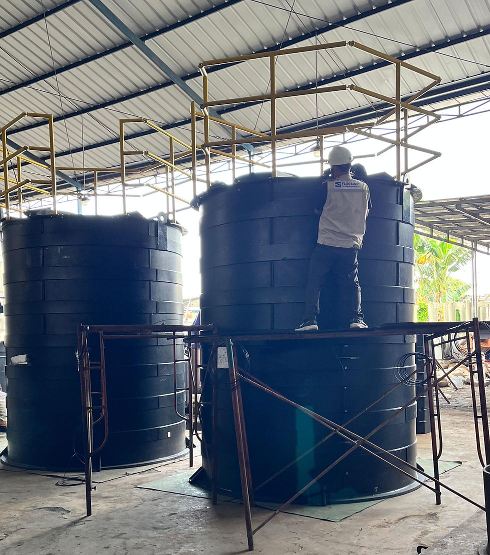 Tangki Kimia HDPE custom