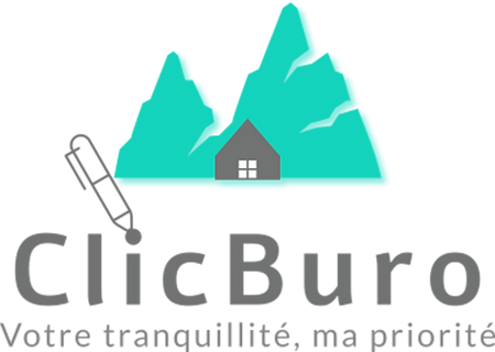 Montagne haut-savoyarde avec un stylo