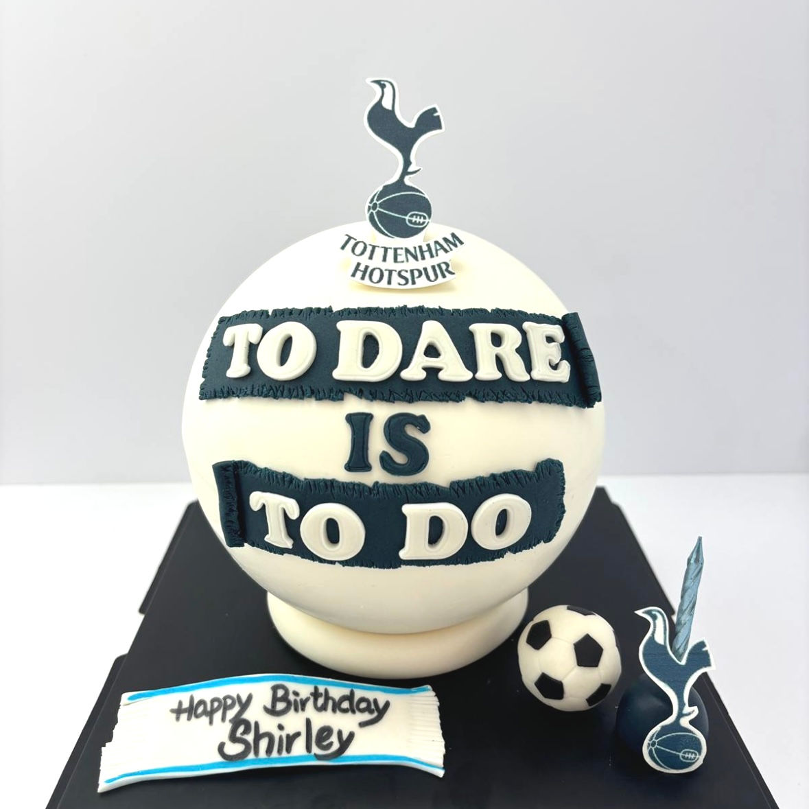 熱刺足球主題 Tottenham Hotspur 扑爆蛋糕