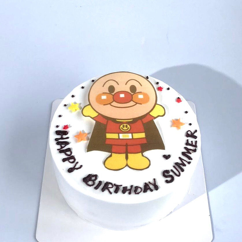 麵包超人 平面忌廉蛋糕