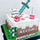 縮圖：Minecraft cake蛋糕  配劍裝飾 
