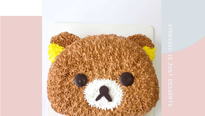 Rilakkuma 鬆弛熊 吱花蛋糕