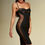 Thumbnail: Scarlette Black Mesh Dress