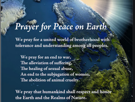 Prayer | Three Beautiful Prayers For The World We Live In.