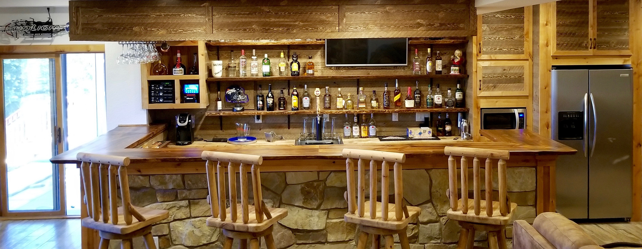 Custom wood furniture Colorado