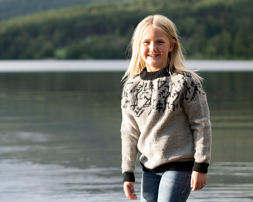 Miniatyrbilde: Rendalen barnegenser (digital oppskrift)