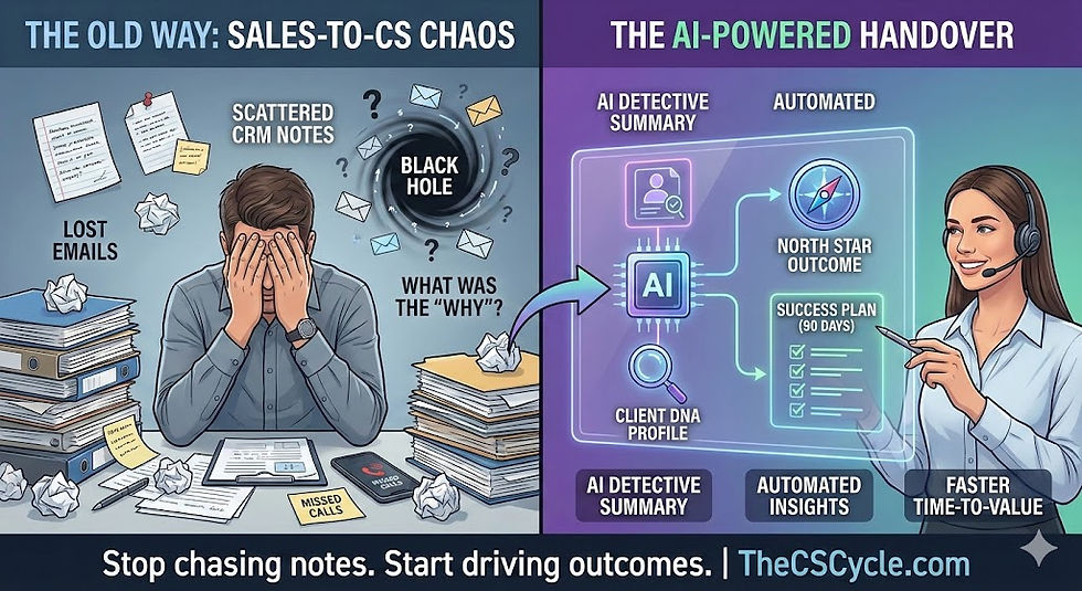 The "Perfect Handover" now supported by AI