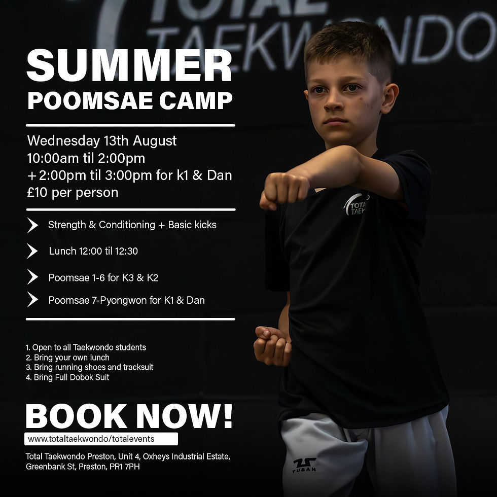 Summer Poomsae Camp