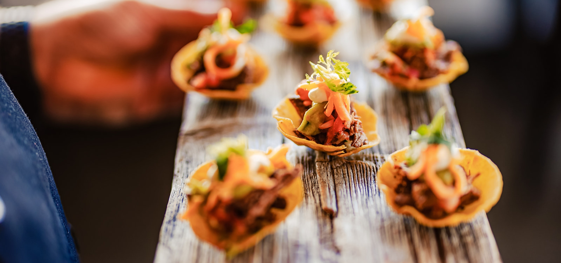 Arranged Food and Objects