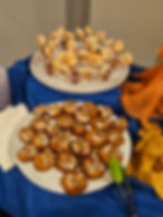 Arranged Food and Objects