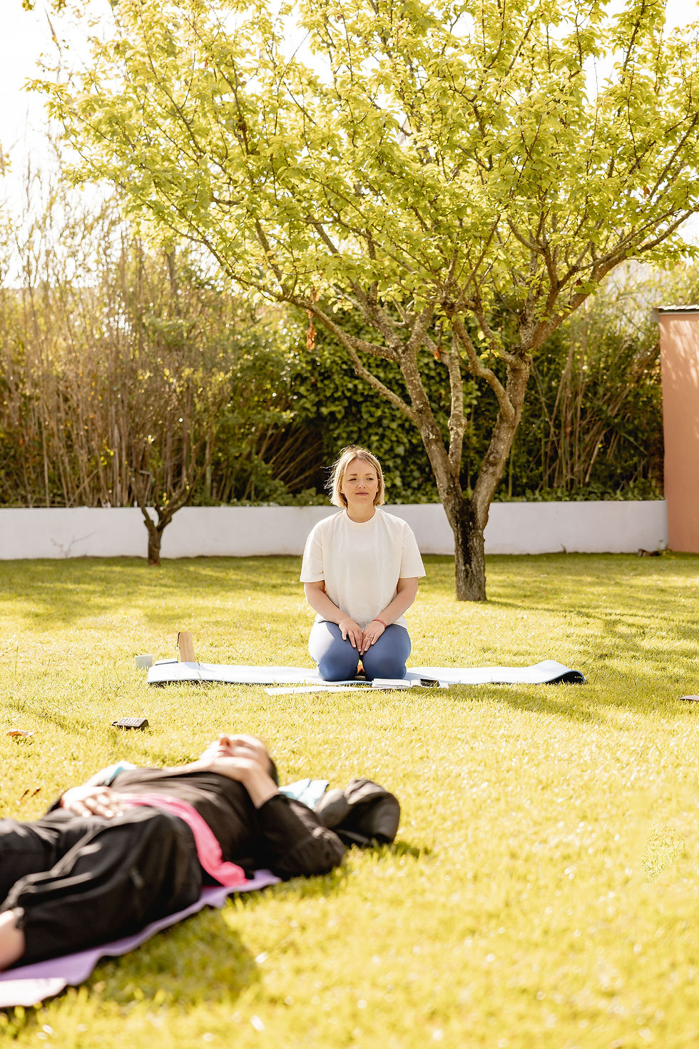 de kunst van het ontvangen - duo-yoga