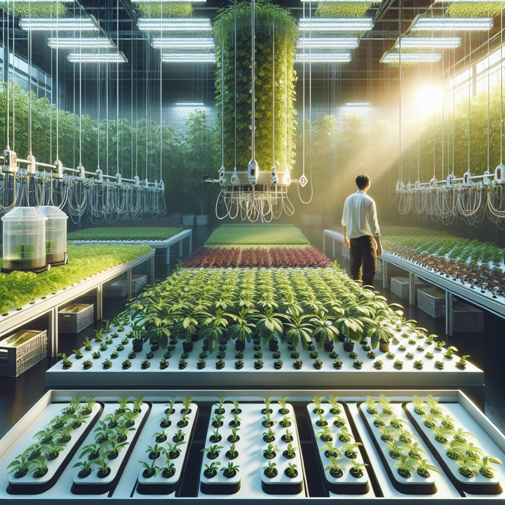 Aqua Farm Hydroponic System