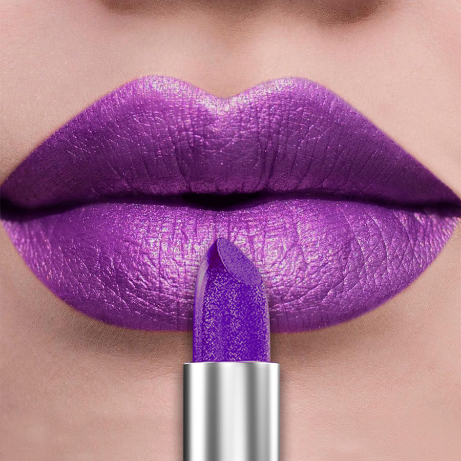 Thumbnail: 21Colors Bold & Intense Glitter Shiny Metallic Lipstick Pearlescent Lip Tint,Lon