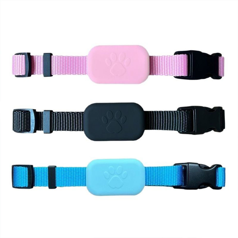 Thumbnail: Pet GPS Tracker with Adjustable Collar Smart Pet Locator Cat Tracker for Dogs & 