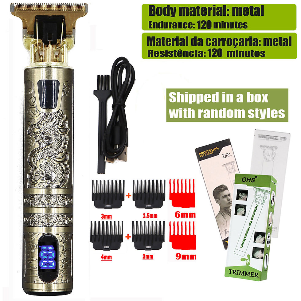 Thumbnail: T9 Hair Clipper Repair Beard Shaving Body Hair Trimmer Clippers Electric Machine