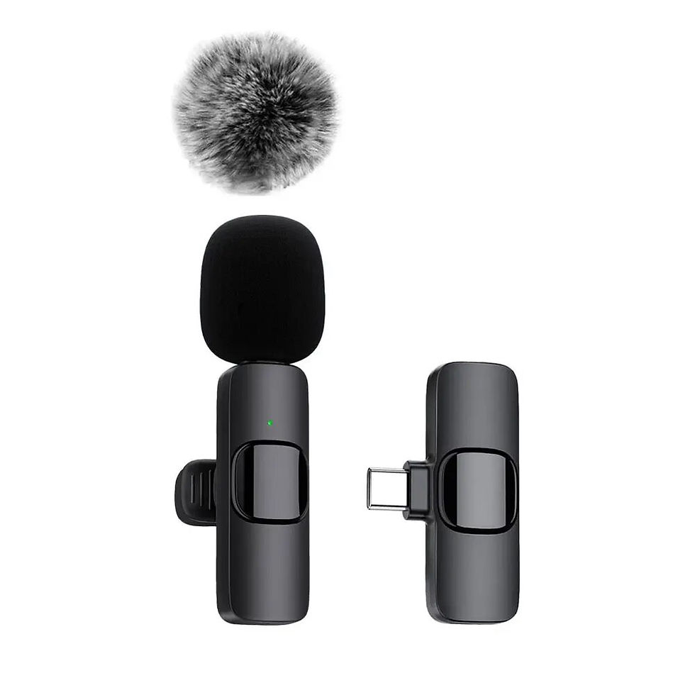 Thumbnail: Wireless lavalier microphone for iPhone and Android by Zantra07