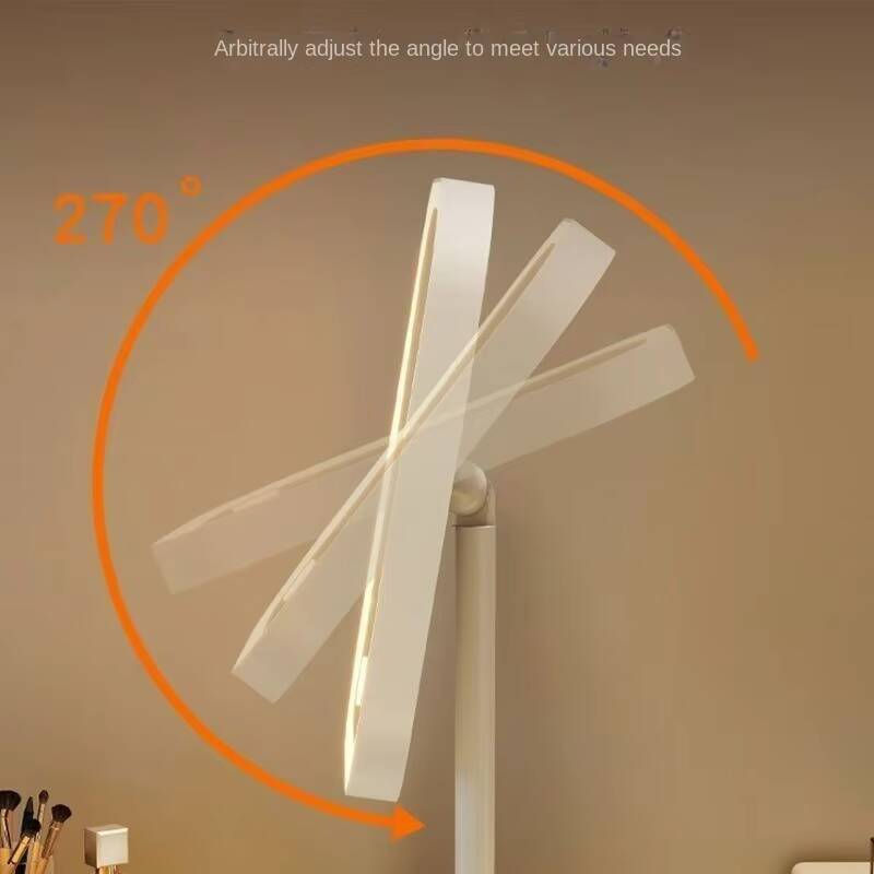 Thumbnail: Rechargeable LED Vanity Mirror with 3 Colors Dimmable Lights - Touch Control Mak
