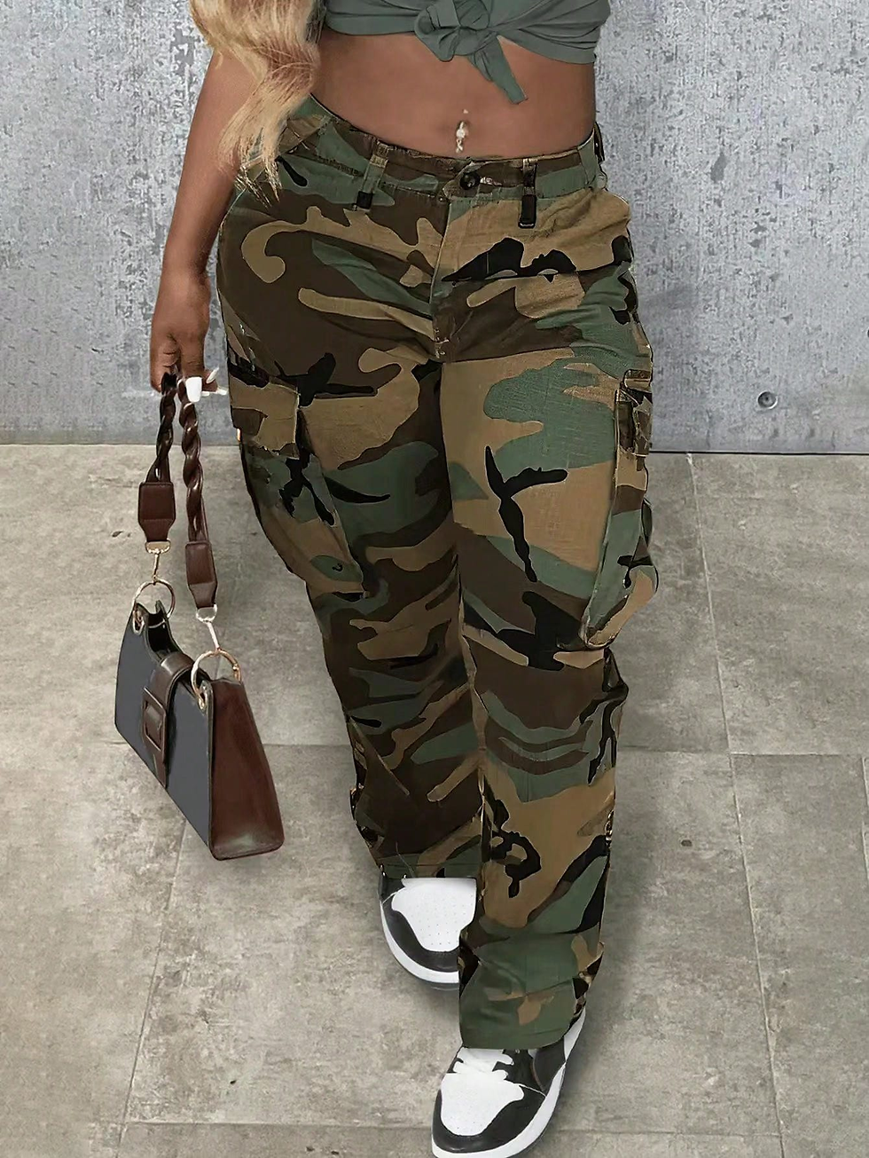 Thumbnail: Camouflage cargo pants